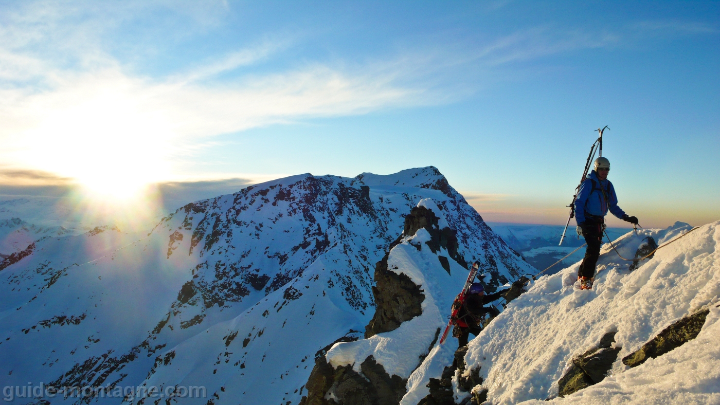 Arete du midi de Bellecote 15